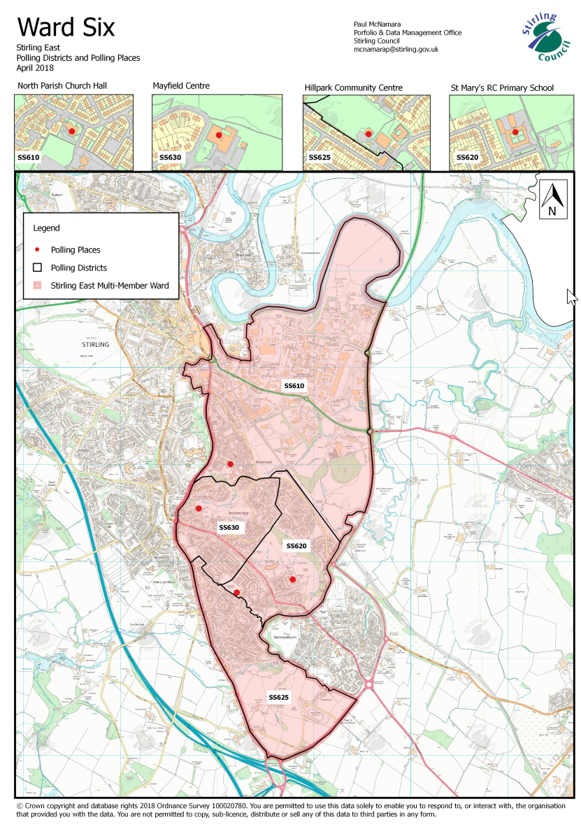 Ward 6, Stirling East
