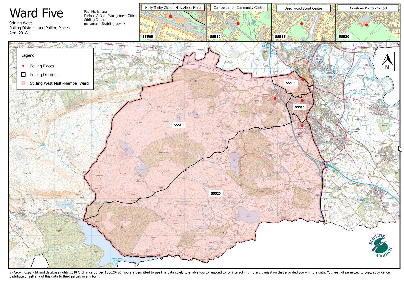 Ward 5, Stirling West